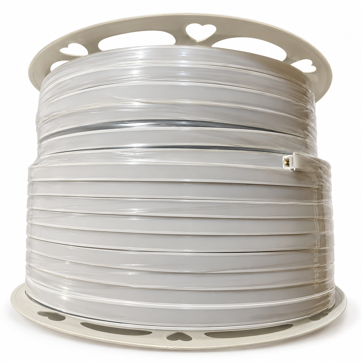 Neon Led 12V 10x10mm M/M Kes. Free Cutting-100 Metre-Beyaz 6500K