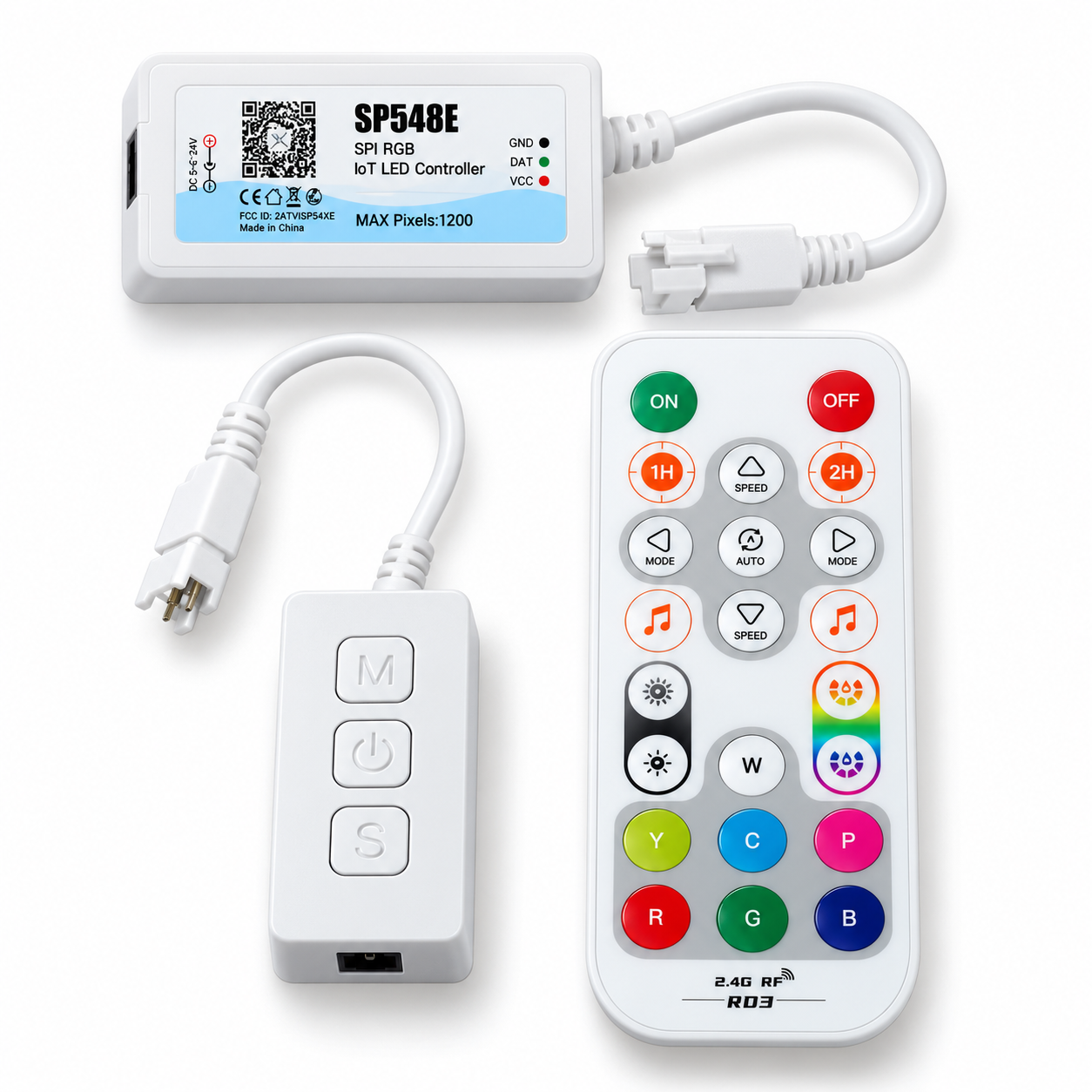 5-24V SP548E Pixel Led Kontrol Cihazı