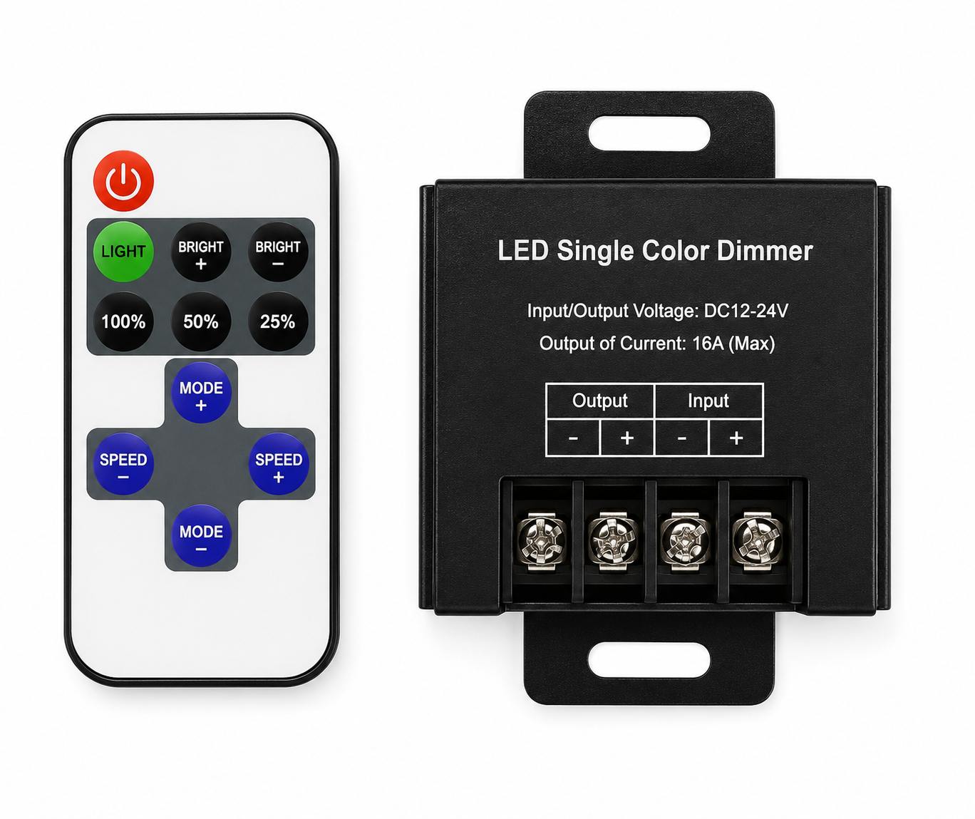 Kontrol Cİhazları Dimmer 12-24V 11 Tuşlu 36A