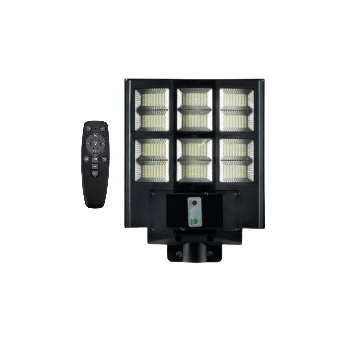 600W-Solar Sokak Armatürü IP65-Beyaz