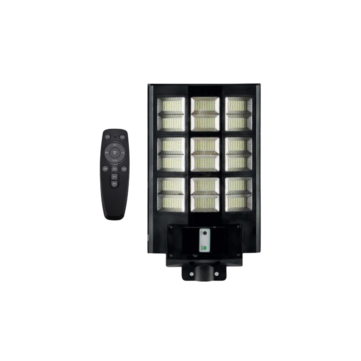 900W-Solar Sokak Armatürü IP65-Beyaz