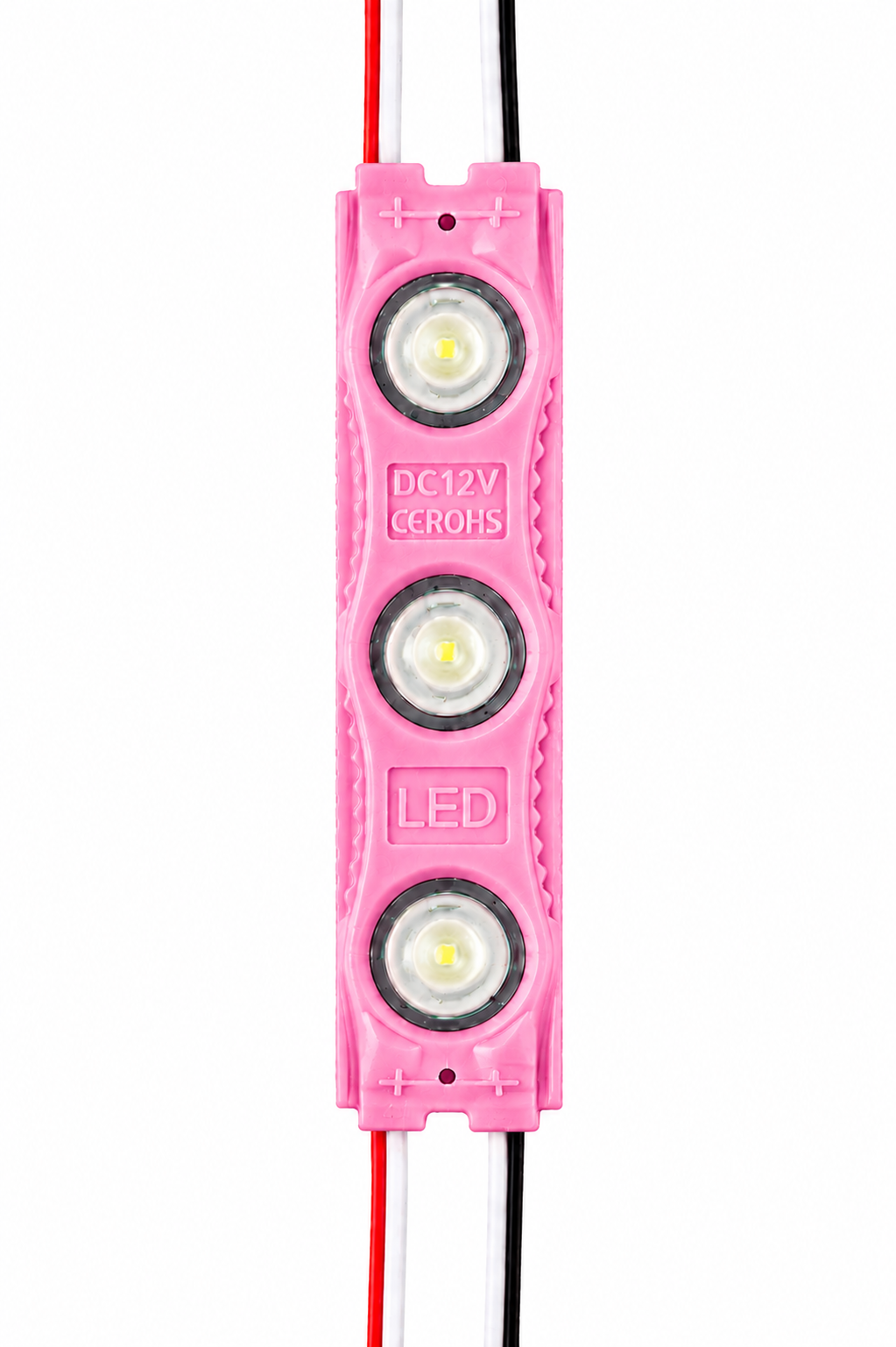 Modül Led 12V Eco 1,2W-Pembe