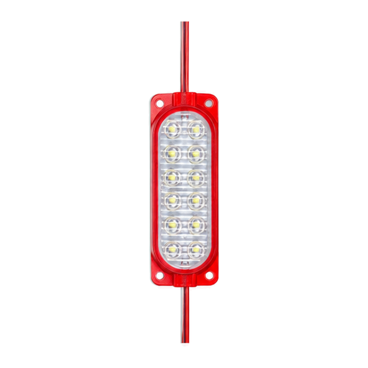 Modül Led 12V Çakar 12 li 2,4W-Kırmızı