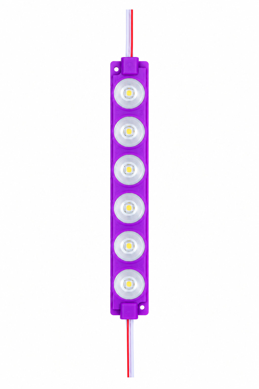 Modül Led 12V Dik Açı 6 Ledli 6W-Mor