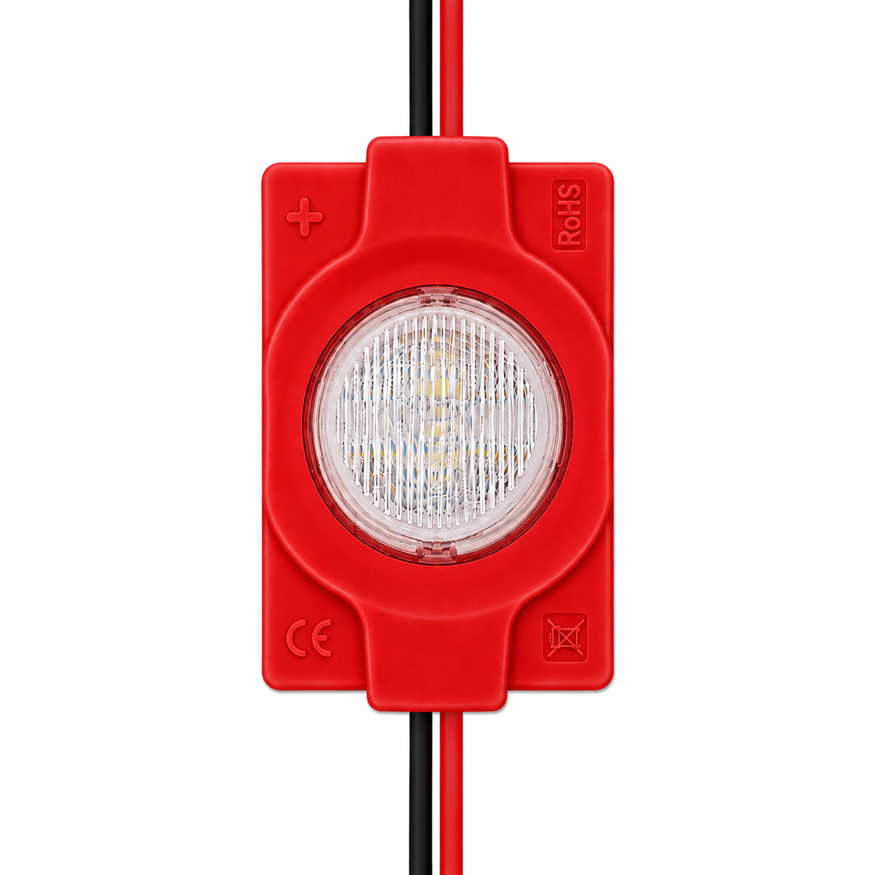 Modül Led 12V Dik Açı Tekli 2W-Kırmızı