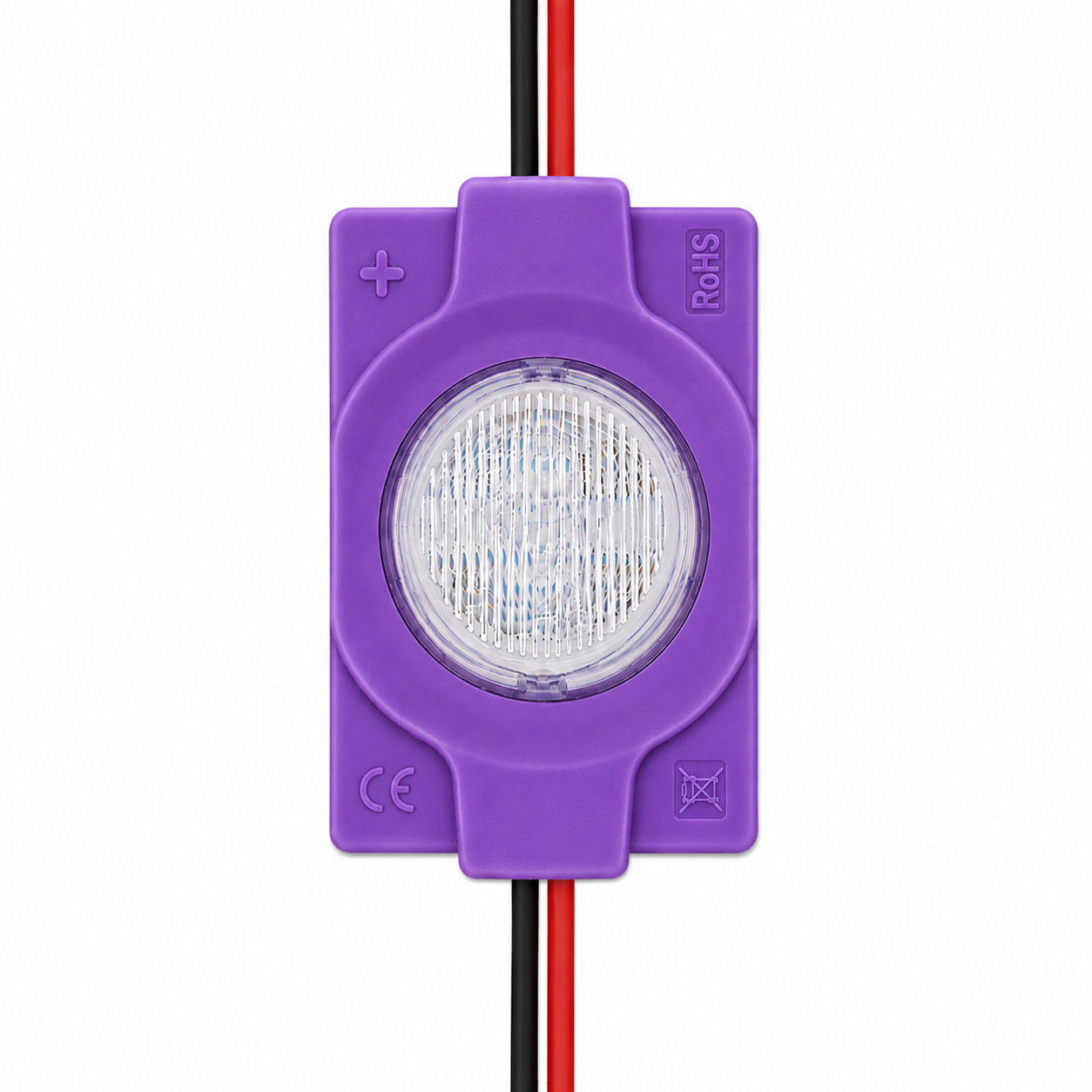 Modül Led 12V Dik Açı Tekli 2W-Mor