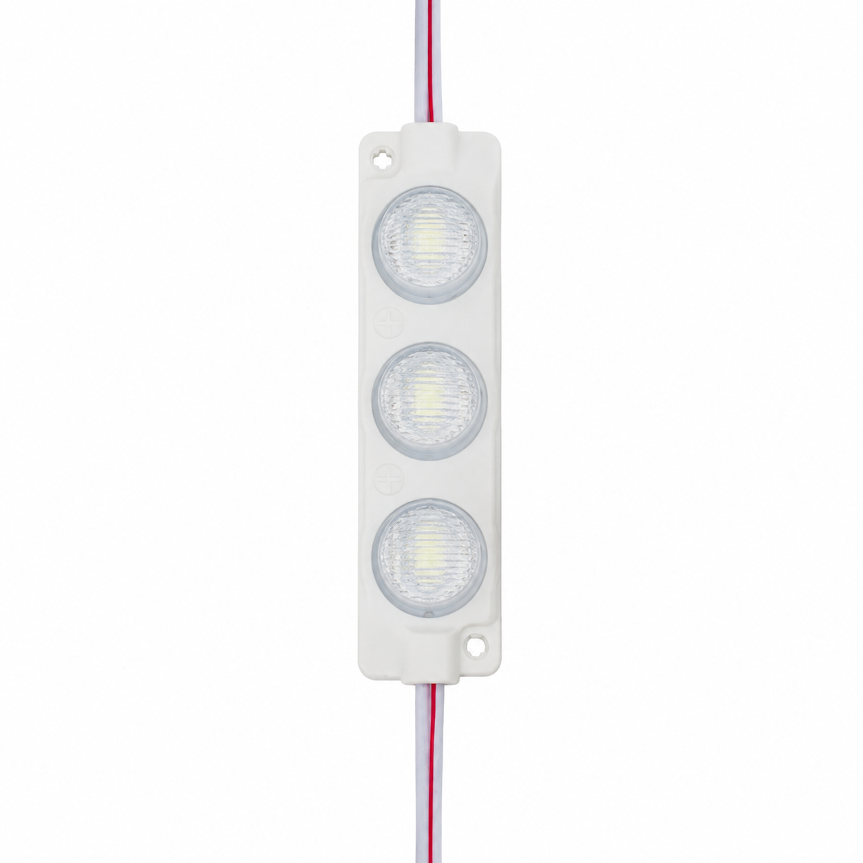 LED module 12V Right Angle 3 With LEDs 3W-Warm white