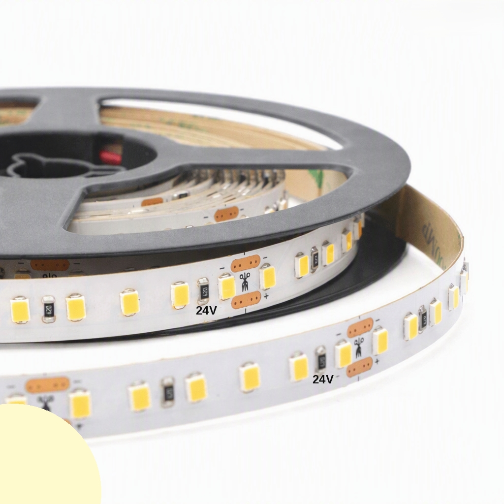 Şerit Led İç Mekan IP20 24V 5050 M/60-Gün Işığı