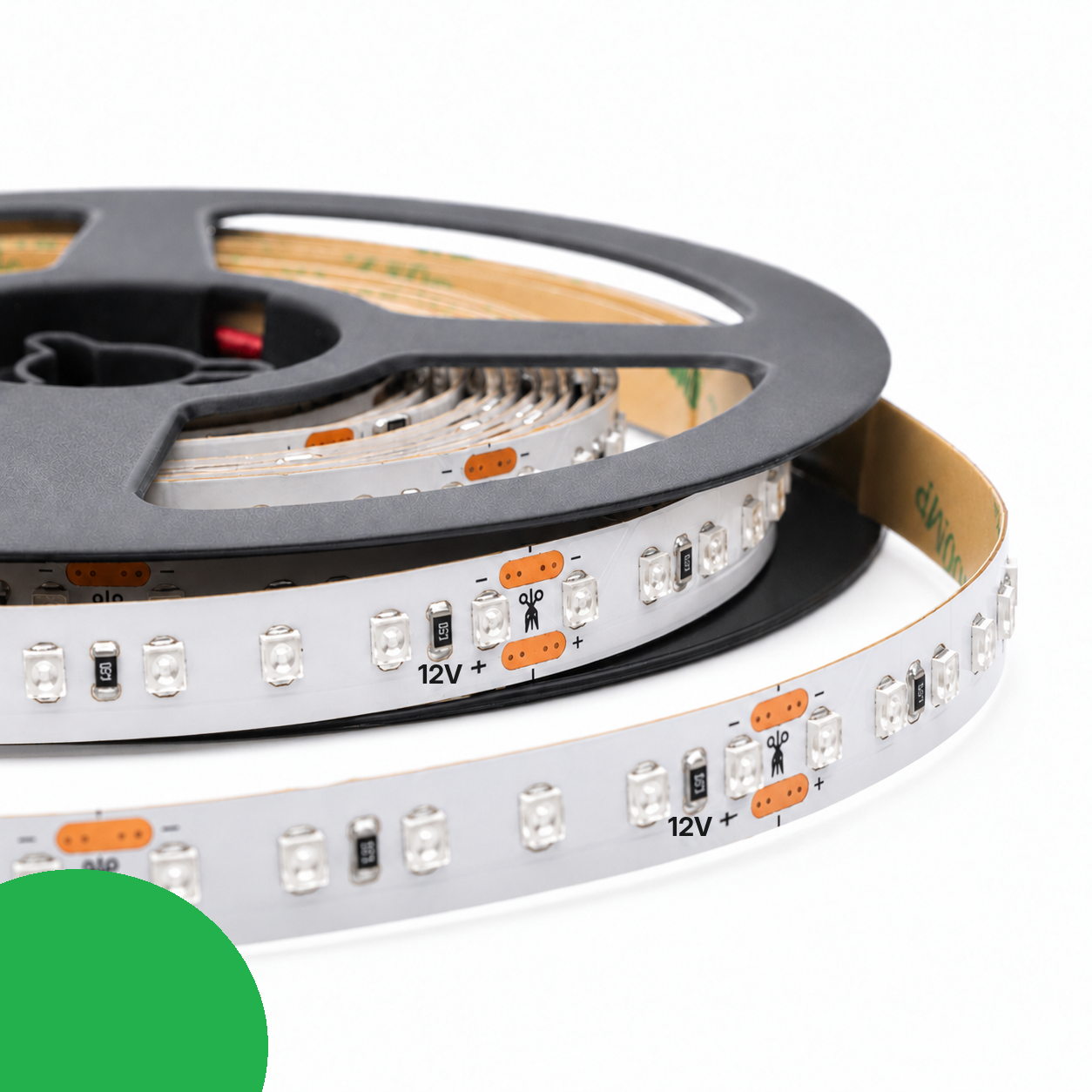 Şerit Led Dış Mekan IP65 12V 2835 M/60-Yeşil