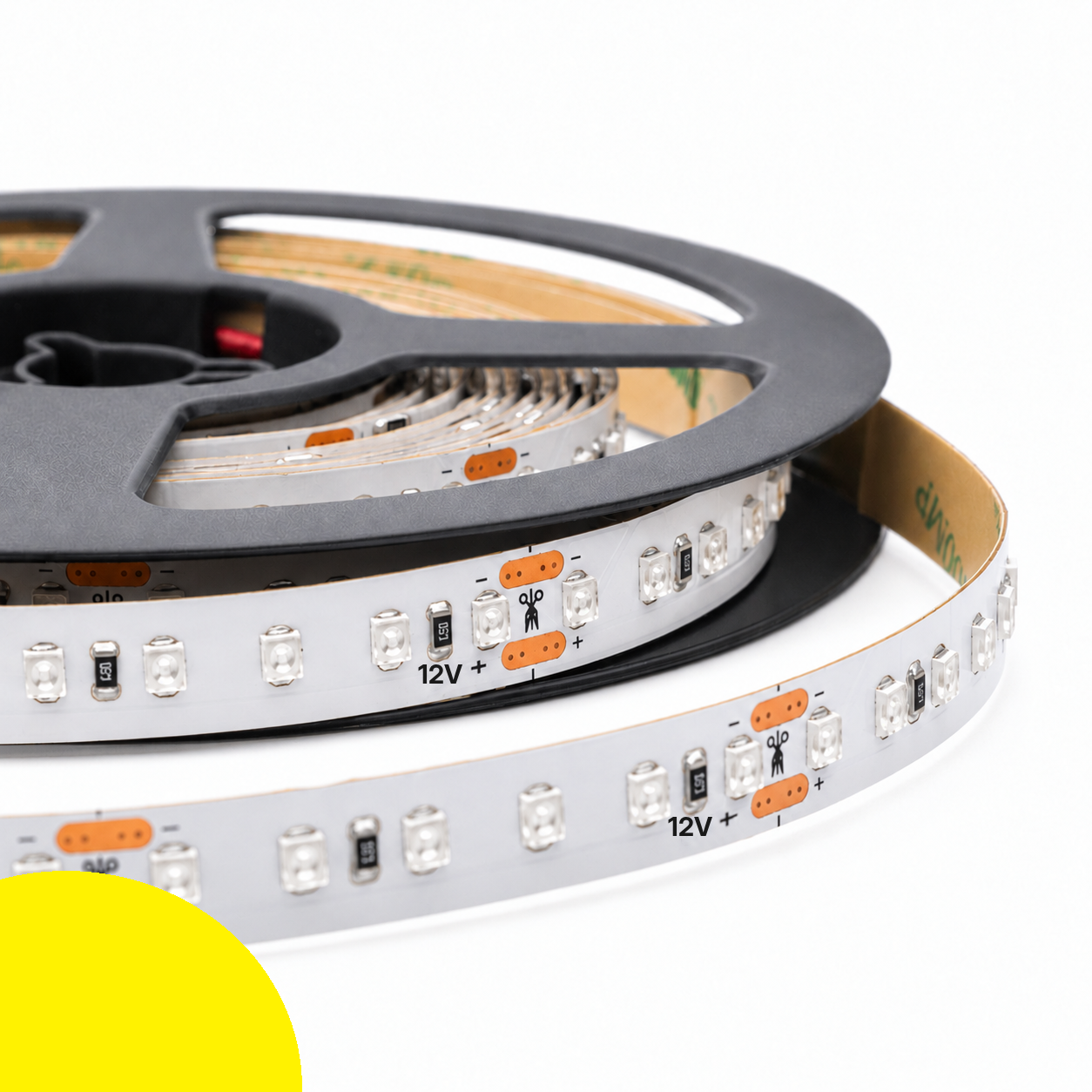Şerit Led Dış Mekan IP65 12V 5050 M/60-Sarı
