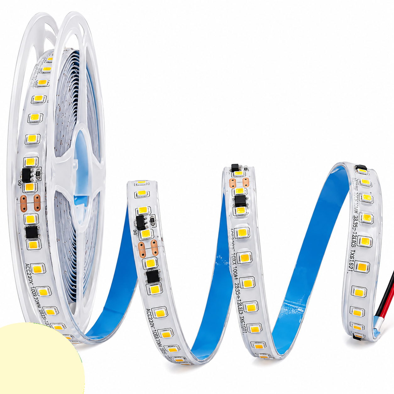 Şerit Led Dış Mekan IP65 220V 2835 M/120 8mm-4000K