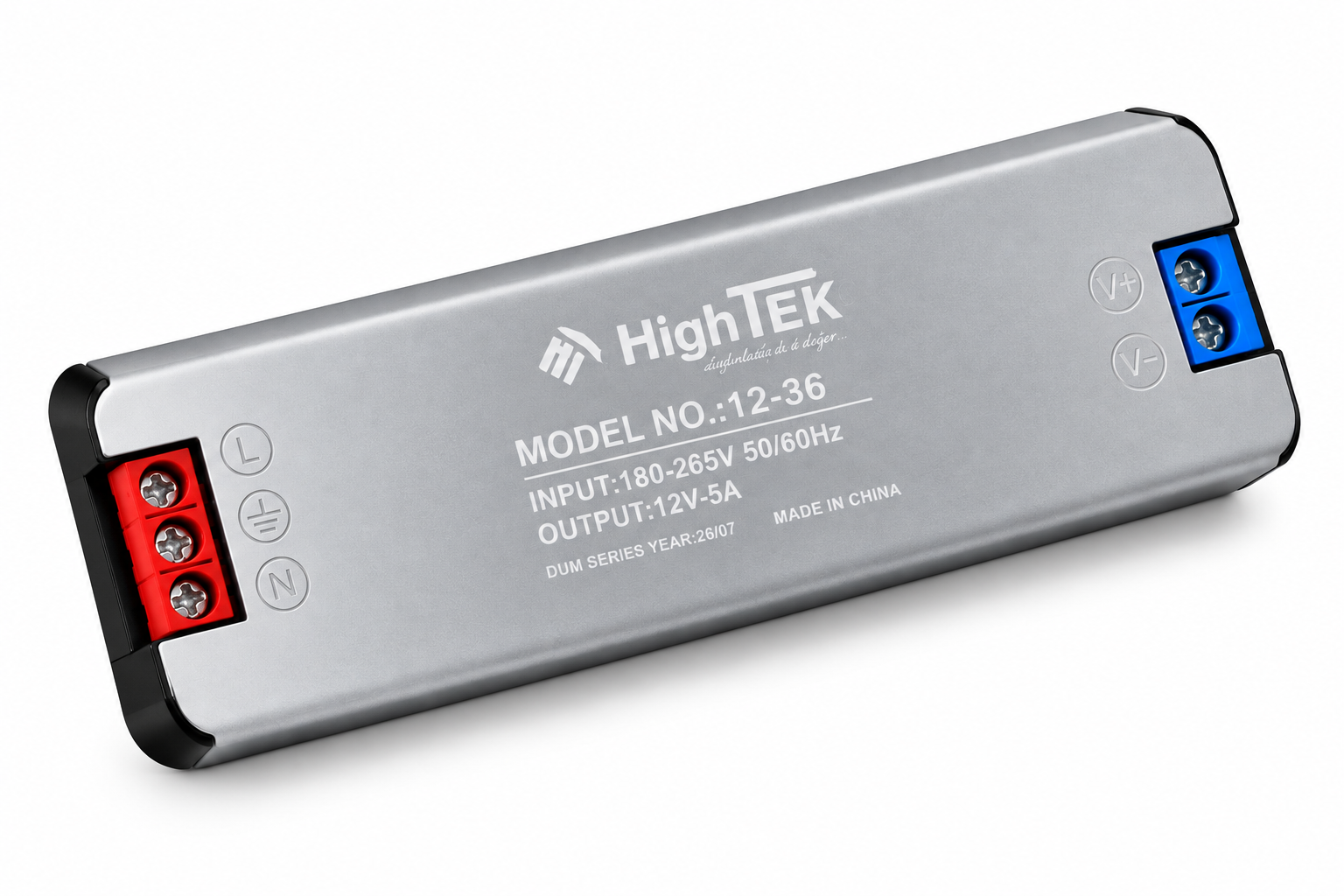 Trafo Mini Dev Kasa 12V IP20-060W 5 Amper
